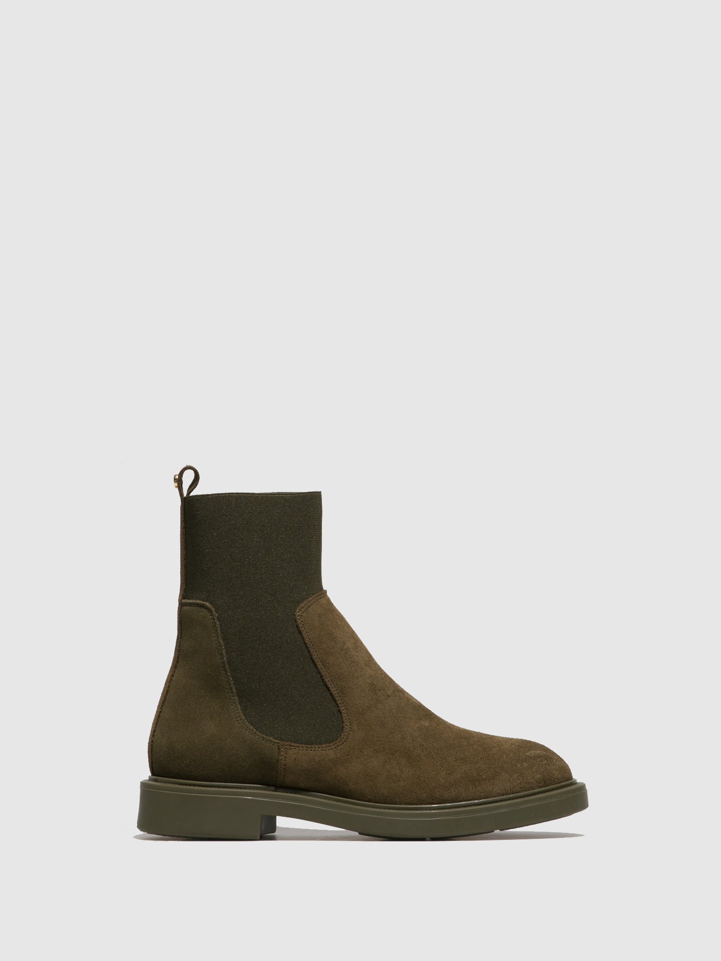 Foreva Green Chelsea Ankle Boots